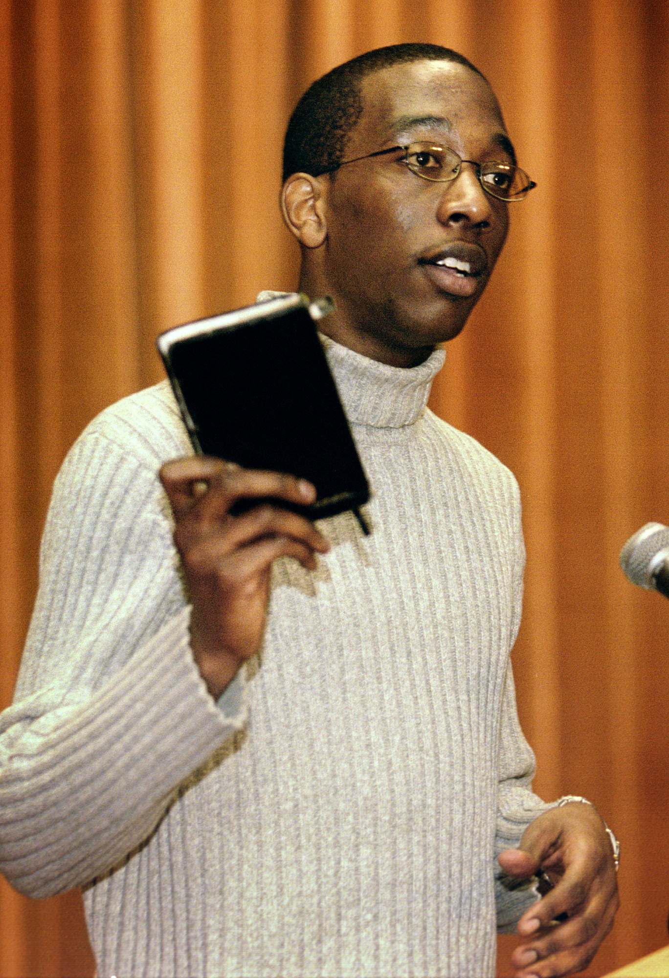 Jay Williams is an advocate for human rights in Sudan. UMNS photo by Mike DuBose