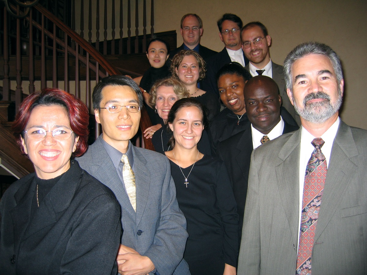 Nine students from Candler School of Theology at Emory University in Atlanta will serve as the stage choir at the United Methodist Church's General Conference in Pittsburgh this spring UMNS photo courtesy of Candler School of Theology