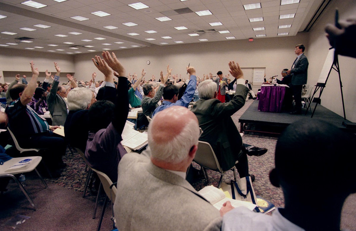 The location of the quadrennial assembly rotates to cities within the five U.S. jurisdictions (regions) UMNS file photo by John C. Goodwin