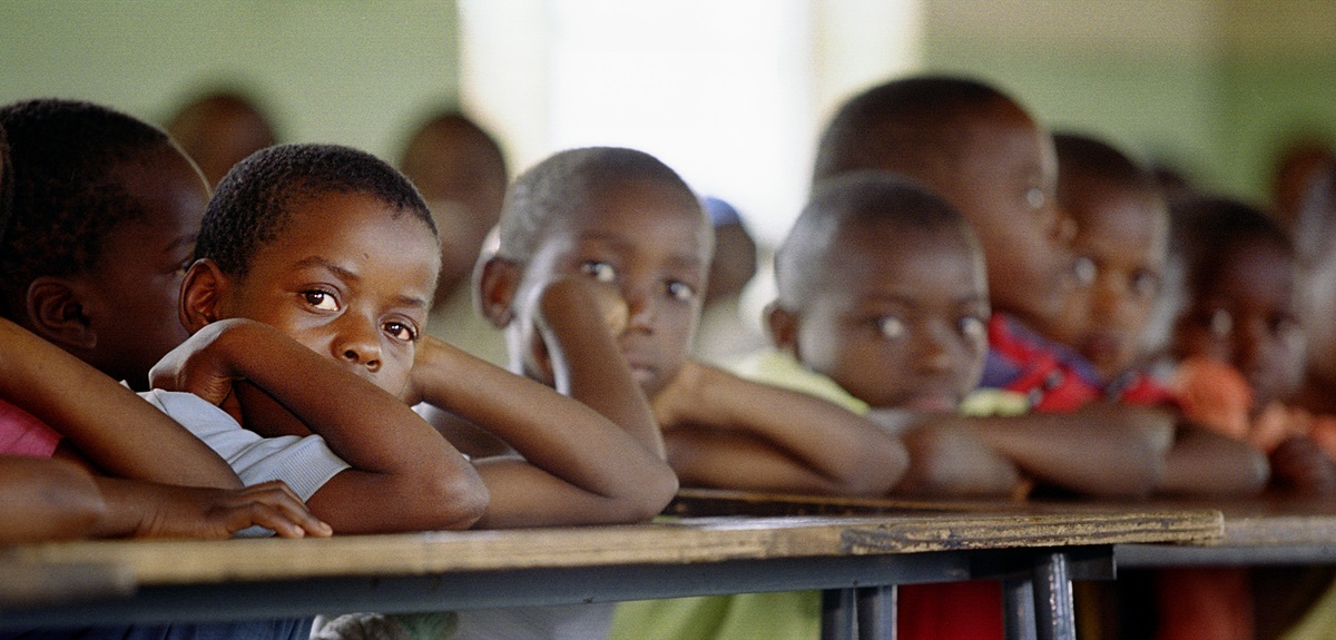The Nheweyembwa Orphan Trust cares for more than 900 children left orphaned by AIDS in Dandara, Zimbabwe. UMNS photo by Mike DuBose