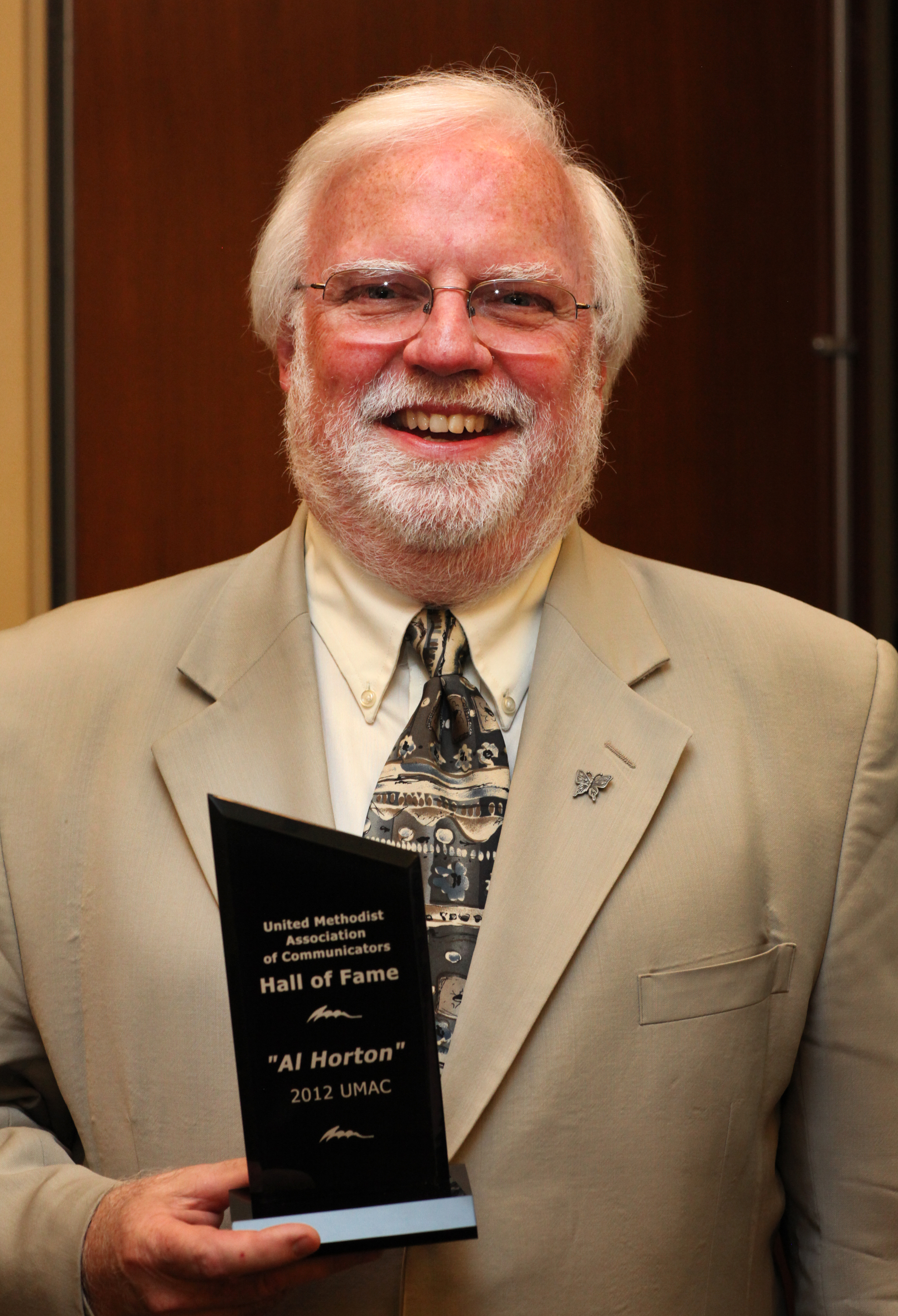The Rev. Al Horton was inducted into the United Methodist Communicators Hall of Fame.