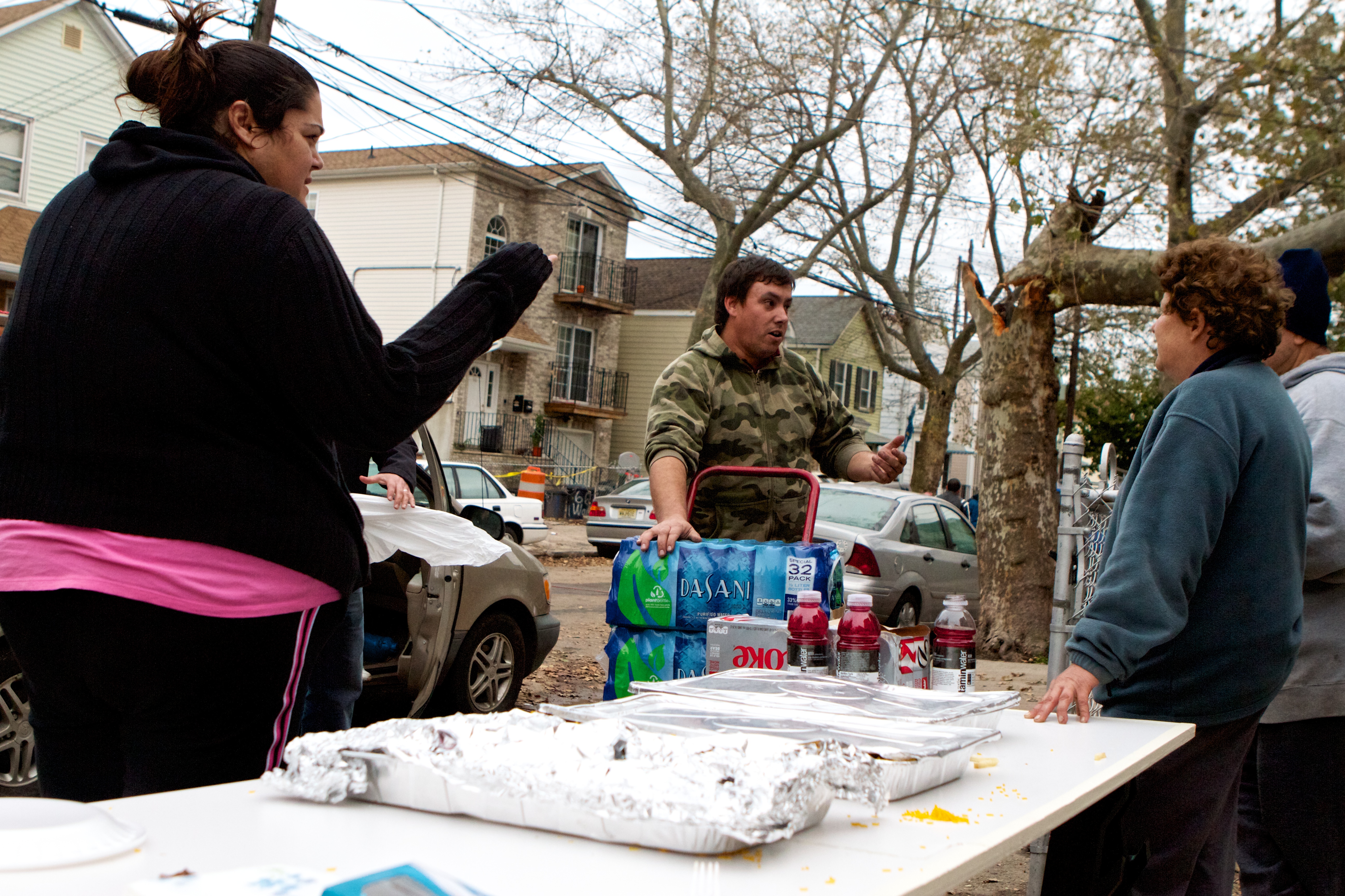 Wherever people gather for food, water or shelter, they’re drawing together with a sense of love and community. Credit: Photo by the Rev. Chris Heckert