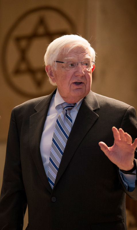 The Rev. Robert McClean told the celebration that “Yes,  the world did become a better place.”