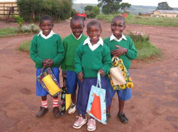 Oursler has established a school for the children in the orphanage.