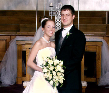 Emily and Jeremy Walter met as youth ministry volunteers at First United Methodist Church in Conway, Ark. A web-only photo courtesy of the Walters.