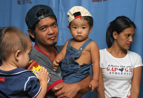 One-year-old Joshua Flores receives free treatment for tuberculosis at United Methodist Mary Johnston Hospital in Manila, Philippines. As one of the country's few missionary hospitals, Mary Johnston accepts all patients regardless of race, creed or ability to pay.
