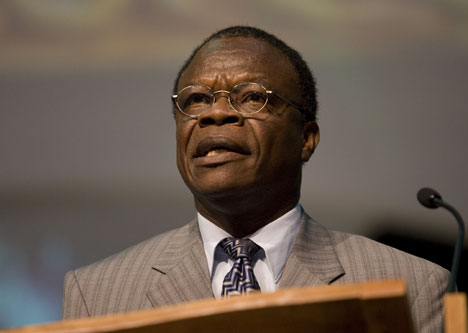 Bishop John Innis of Liberia reports on the Central Conference Pension Initiative to the 2008 United Methodist General Conference. 