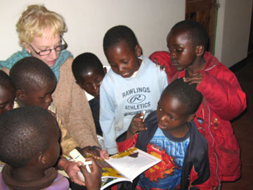 Kay Oursler followed a calling to leave her home in Arkansas to build an orphanage in Tanzania. UMNS web-only photos courtesy of Kay Oursler.