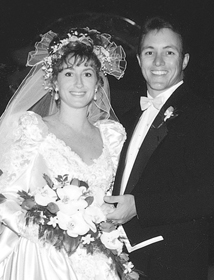 Krickitt and Kim Carpenter's first wedding was Sept. 18, 1993.