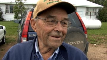 John Redmer, 90, says of the possibility the Bowbells church might close,