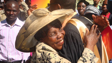 There was no shortage of congratulatory hugs and smiles during the June 9th commencement ceremony that also marked the 20th anniversary of Africa University.
