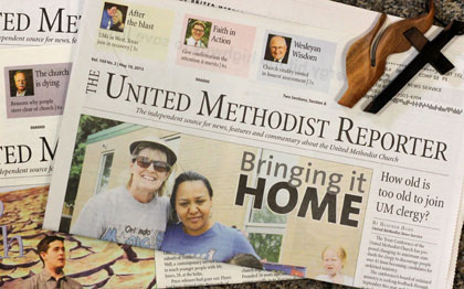The United Methodist Reporter ceased publication in 2013. A UMNS photo by Kathleen S. Barry.