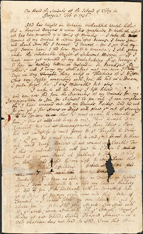 Scholars say the new book, "The Letters of Charles Wesley," which includes transcriptions of letters such as this one, sheds much-needed light on a crucial early figure of Methodism. 