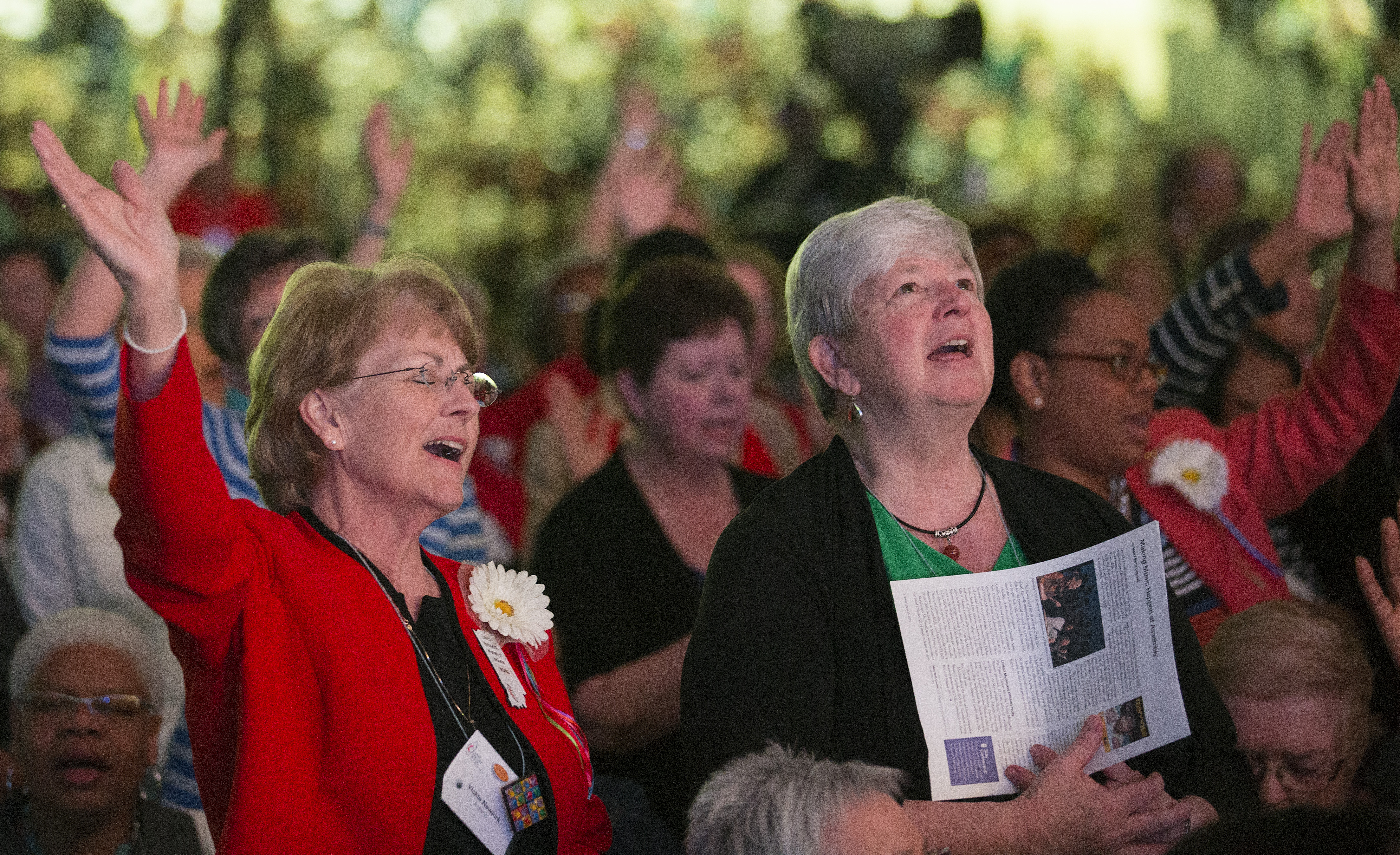 More than 7,000 women attended the United Methodist Women's Assembly 2014 at the Kentucky International Convention Center in Louisville, Ky. 