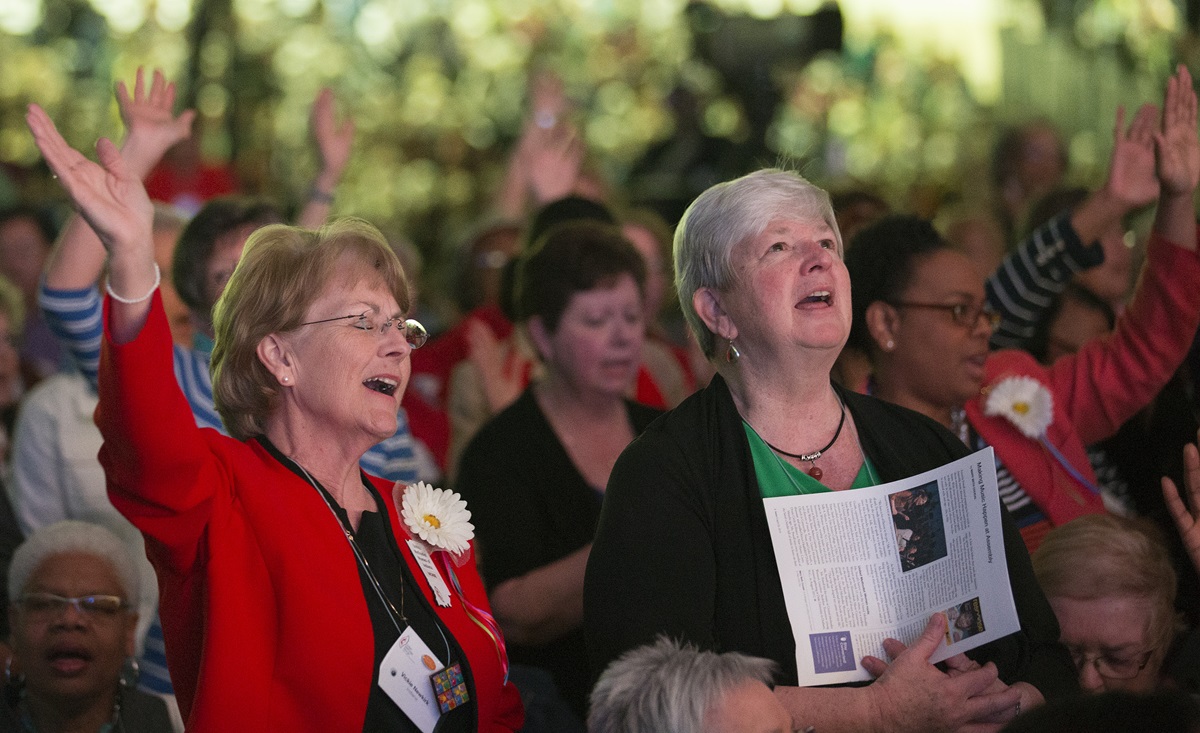 More than 7,000 women attended the United Methodist Women's Assembly 2014 at the Kentucky International Convention Center in Louisville, Ky. 
