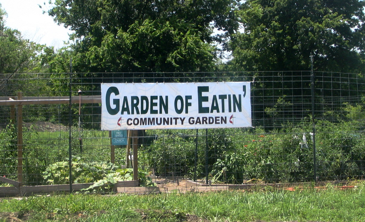 Bartlesville (Okla.) First Church members planted their first community garden on Change the World Day in 2009. Today, the garden, which began with 30 volunteers, is still growing strong.