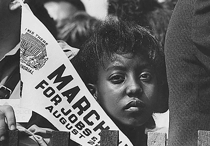 Edith Lee-Payne celebrated her 12th birthday listening to the Rev. Martin Luther King Jr. give his "I Have a Dream" speech in Washington, where she was photographed by Rowland Scherman, on assignment for the U.S. Information Agency.