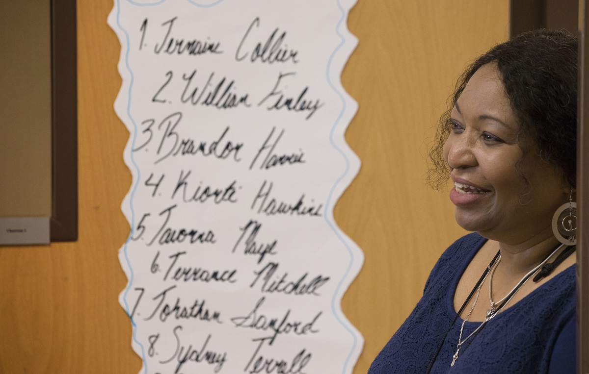 United Methodist Deaconess M. Garlinda Burton is project director at the Nashville, Tenn., Freedom School. Freedom School invites adults from across the community to model good reading habits and esteem for self, family and community. 