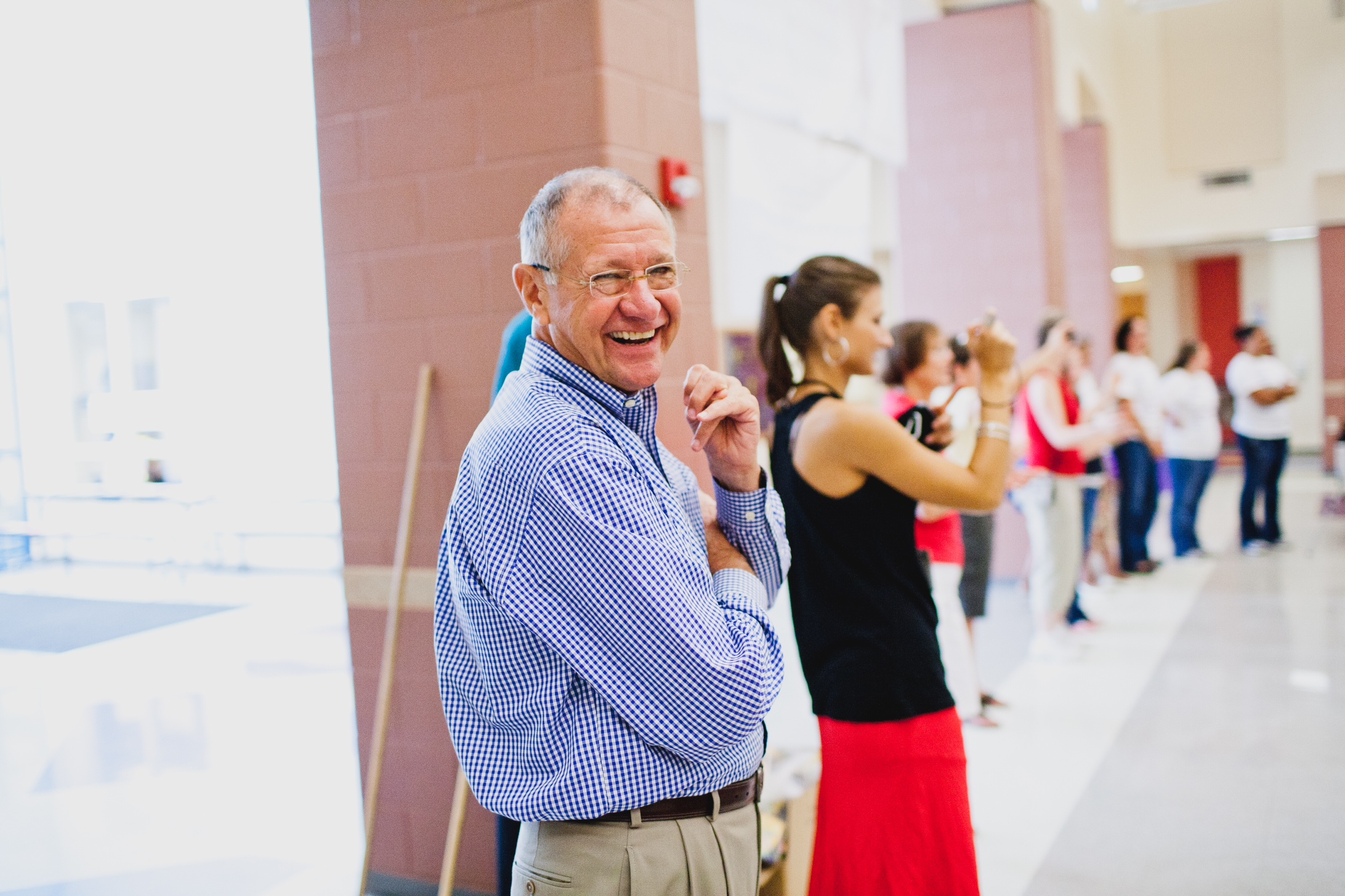 Bishop Joseph C. Sprague attends a Freedom School in the West Ohio Conference in 2011. He was part of the first Freedom Schools in Mississippi in 1964. 