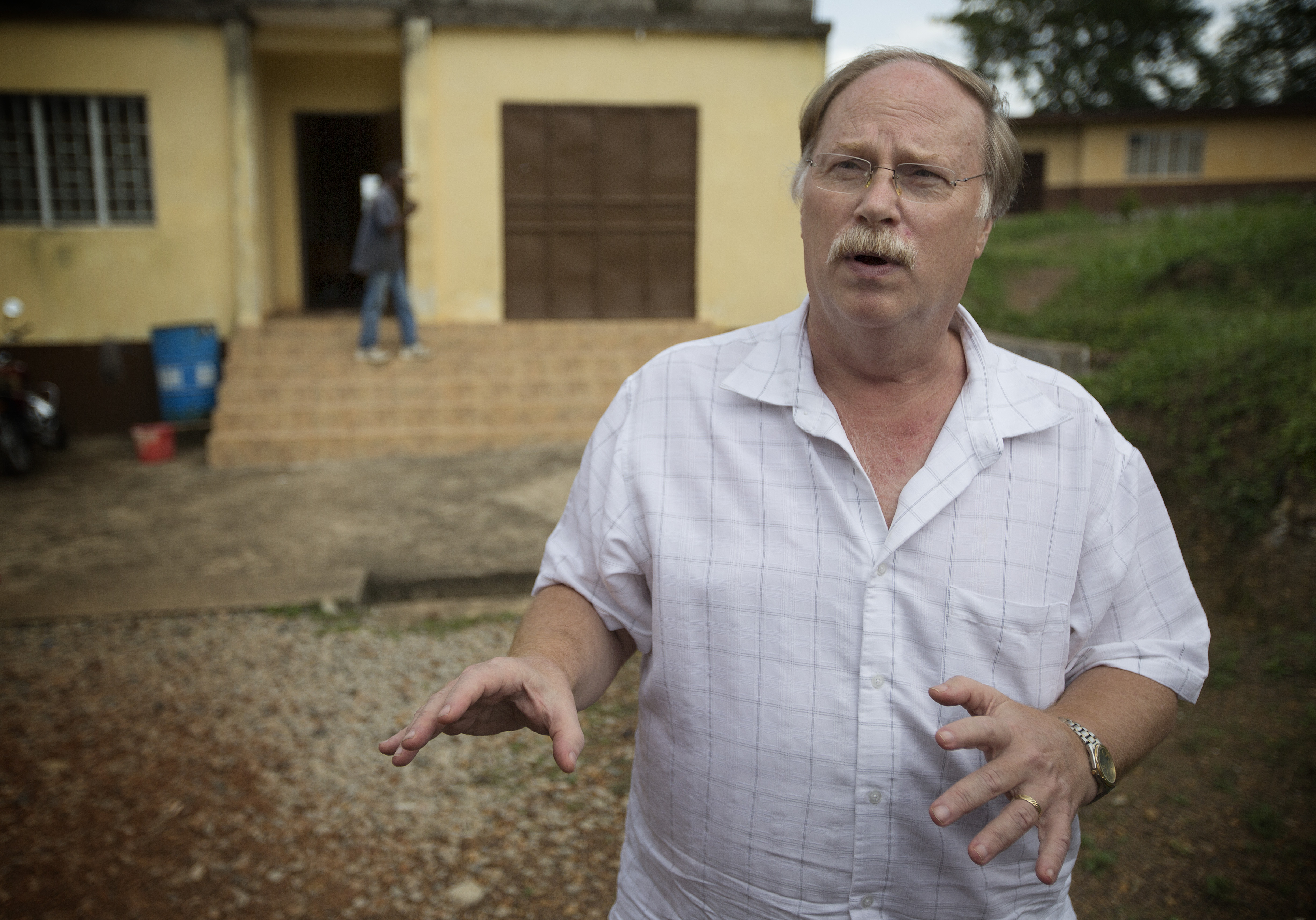 Dr. Robert Garry describes efforts to contain an outbreak of the Ebola virus in Sierra Leone. He is a professor at Tulane University School of Medicine in New Orleans, known for his research into Lassa fever.