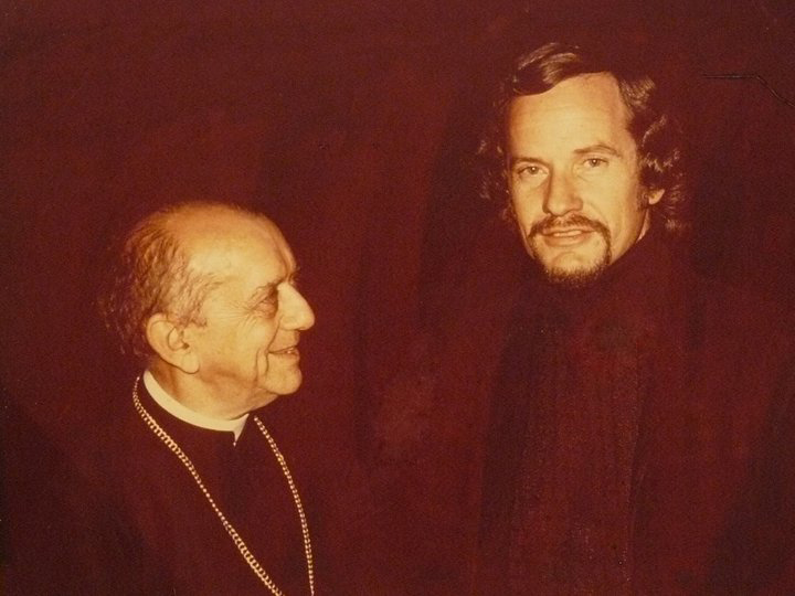 The Rev. Fred B. Morris (right) and Archbishop Dom Helder Camara pose in a 1974 file photo taken two weeks after Morris was released from a torture chamber due to his association with Camara. 