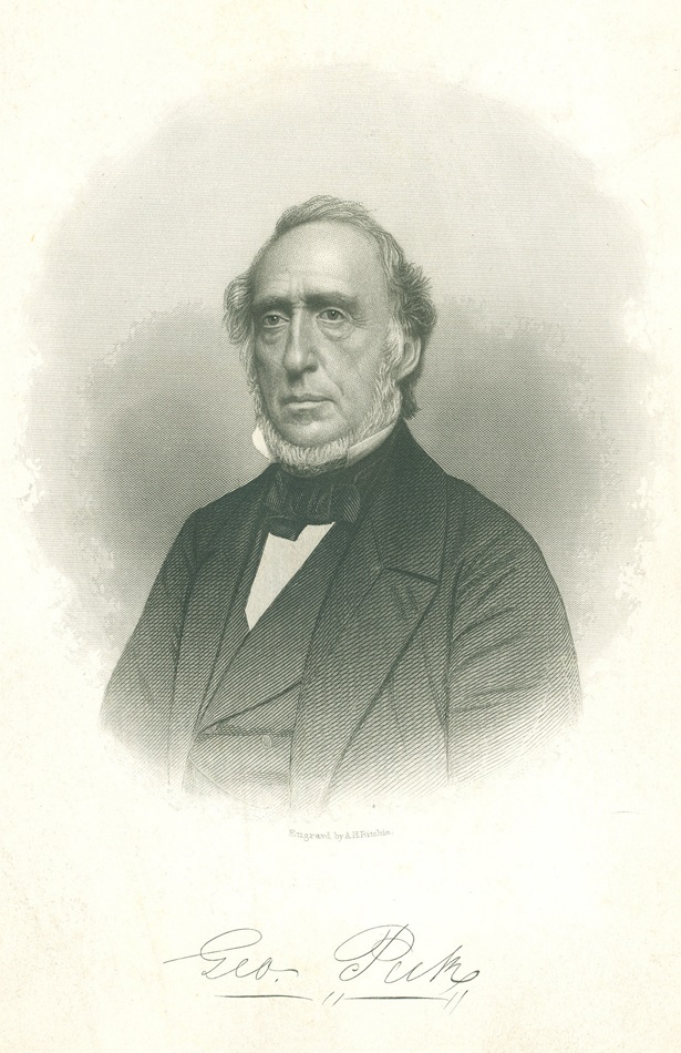 The Rev. George Peck, grandfather of author Stephen Crane, was an important clergyman, editor and author in the Methodist Episcopal Church. Photo courtesy of the United Methodist Commission on Archives and History