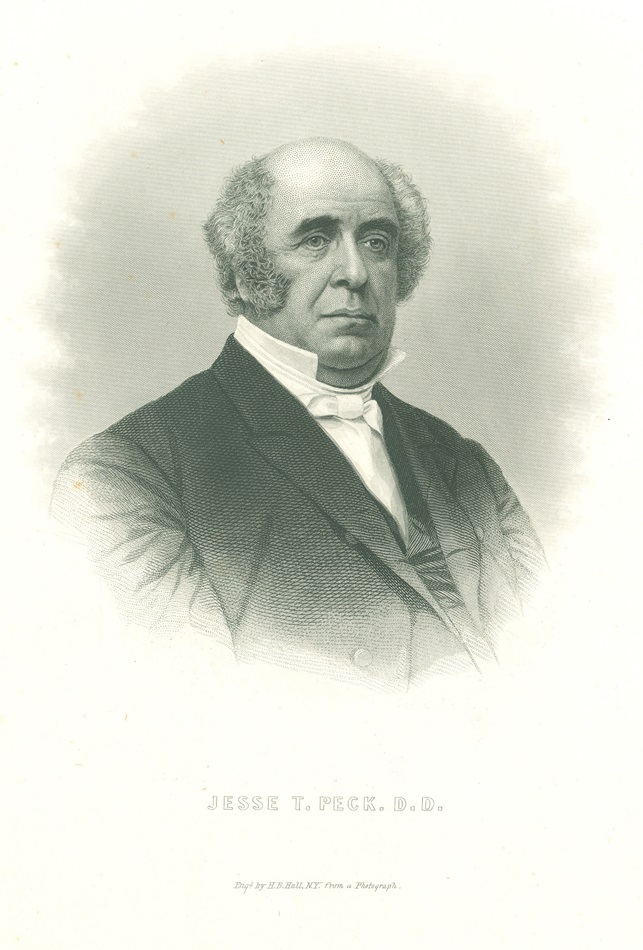 Bishop Jesse Truesdell Peck, of the Methodist Episcopal Church, was a great-uncle of author Stephen Crane. Photo courtesy of the United Methodist Commission on Archives and History