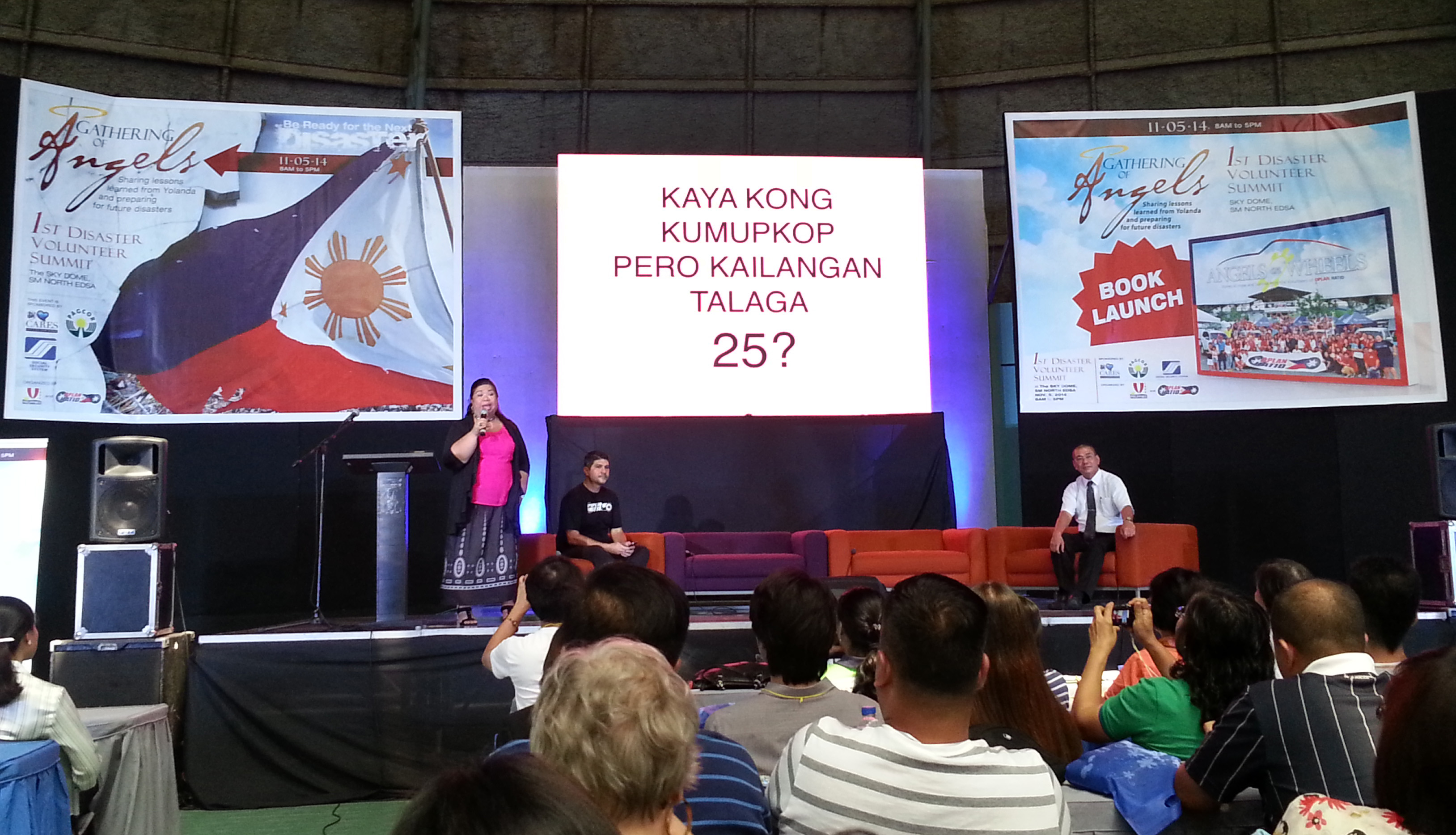 In the Philippines, government and non-government agencies are working together to create a better disaster plan. Photo by April Grace G. Mercado.  