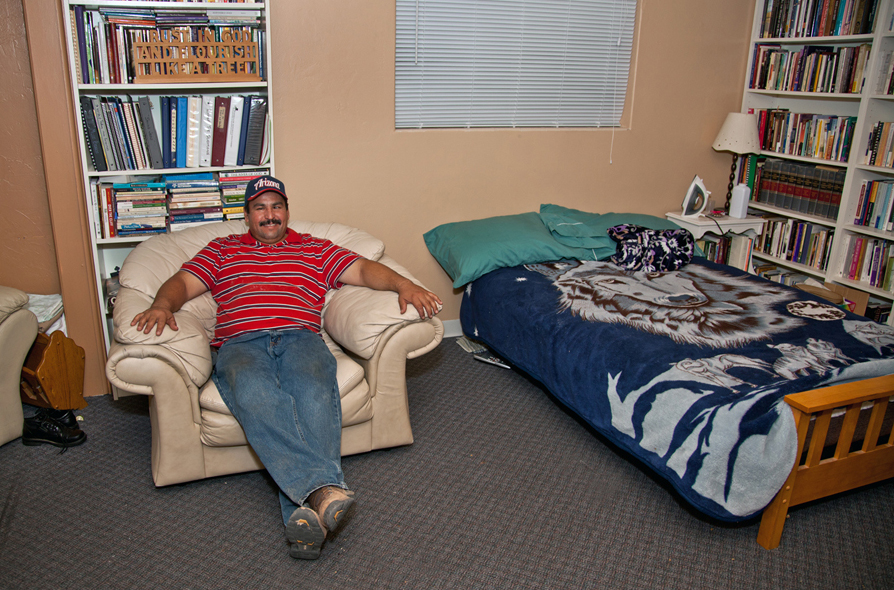 
An office at St. Francis in the Foothills United Methodist Church has been converted into a bedroom for Francisco Perez Cordova since he took sanctuary at the church to avoid possible deportation. Photo courtesy St. Francis in the Foothills United Methodist Church
