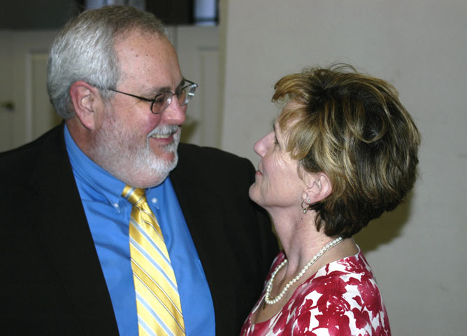 The Rev. Sam Dixon and his wife, Cindy, were deeply in love, a friend said. A UMNS file photo by the Rev. William Simpson.