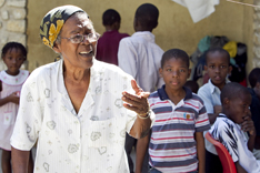 Holly lives next door to the orphanage.