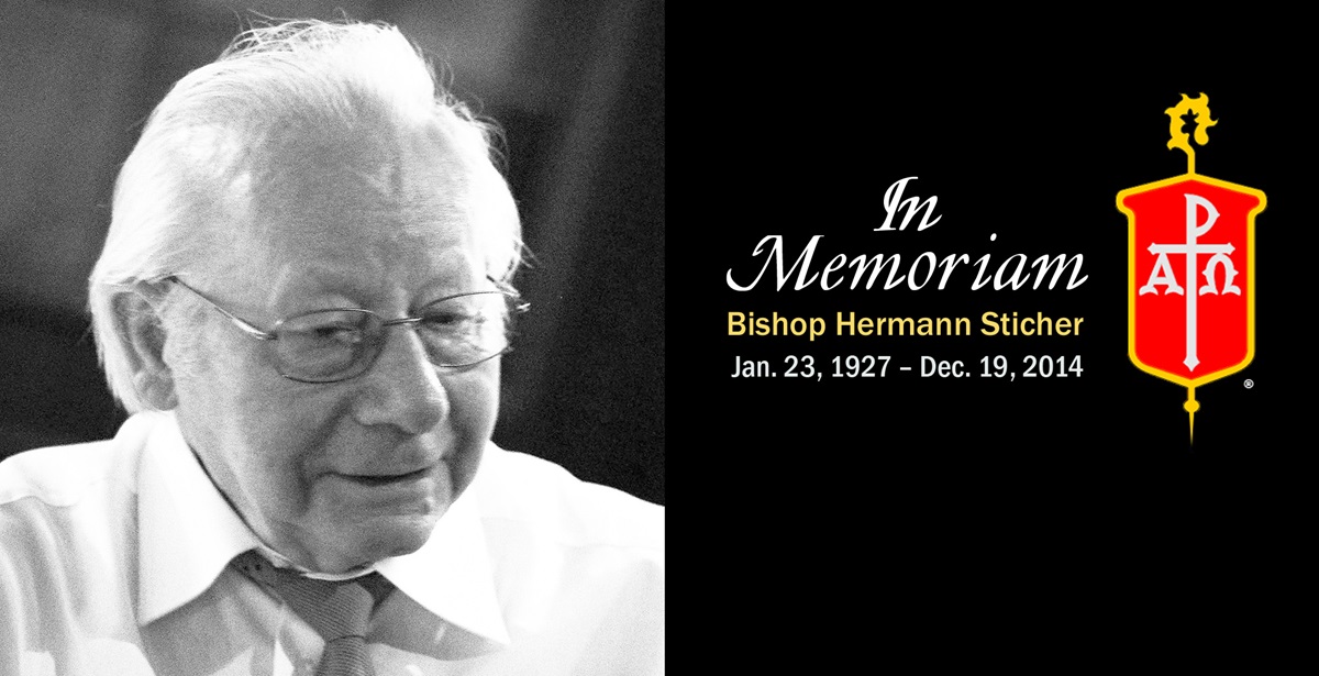 Bishop Hermann L. Sticher led United Methodists in West Germany just before the Berlin Wall fell. Photo  courtesy of the United Methodist Church in Germany.
