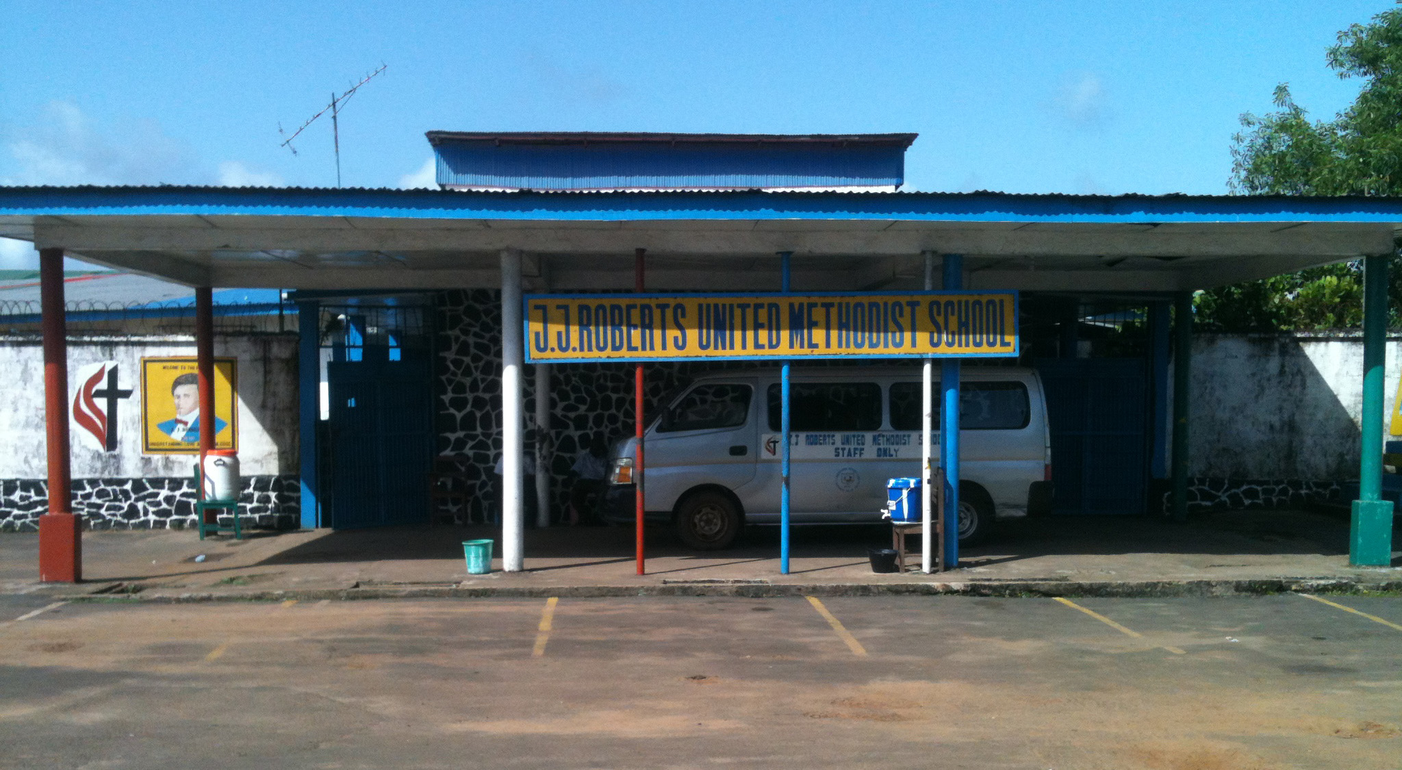The J.J. Roberts United Methodist School has been closed since August 2014 due to the Ebola virus. 