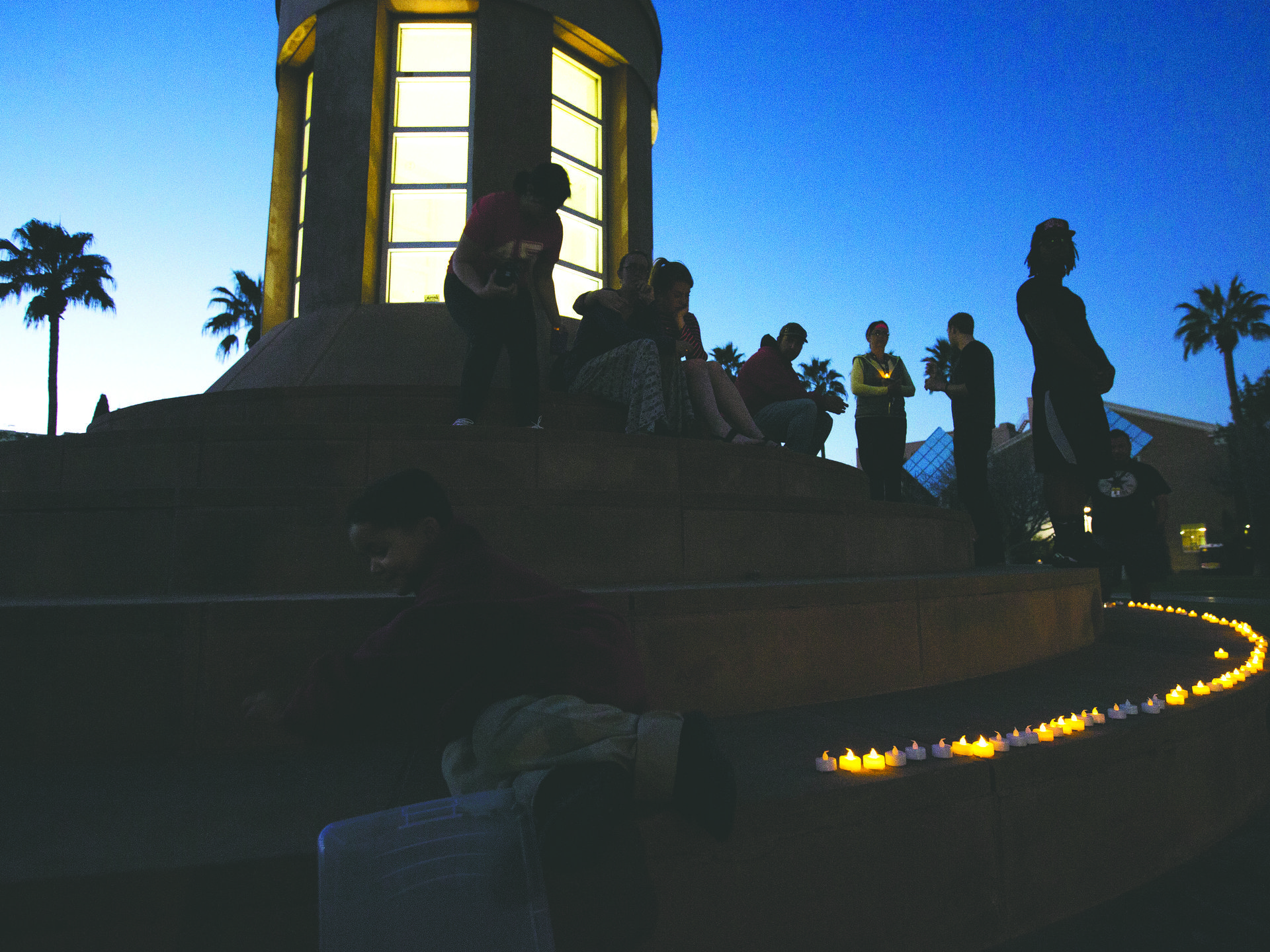 The Muslim Liberty Project held a candlelight vigil Feb. 9 at the campus of Arizona State University in Tempe, in honor of ISIS hostage Kayla Mueller and other victims of the terror group.