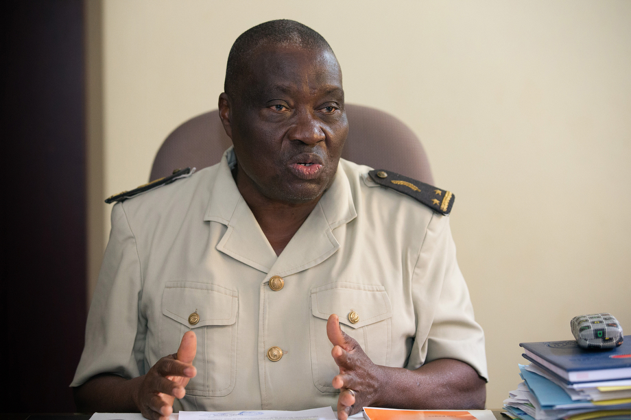 Victor Diby Gnangbi is secretary general of Man Prefecture and a United Methodist lay preacher. 
