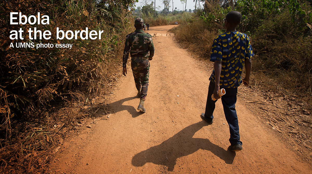 United Methodist Communications photographer Mike DuBose takes a look at efforts to prevent Ebola from crossing the border into Côte d'Ivoire in this UMNS photo essay.