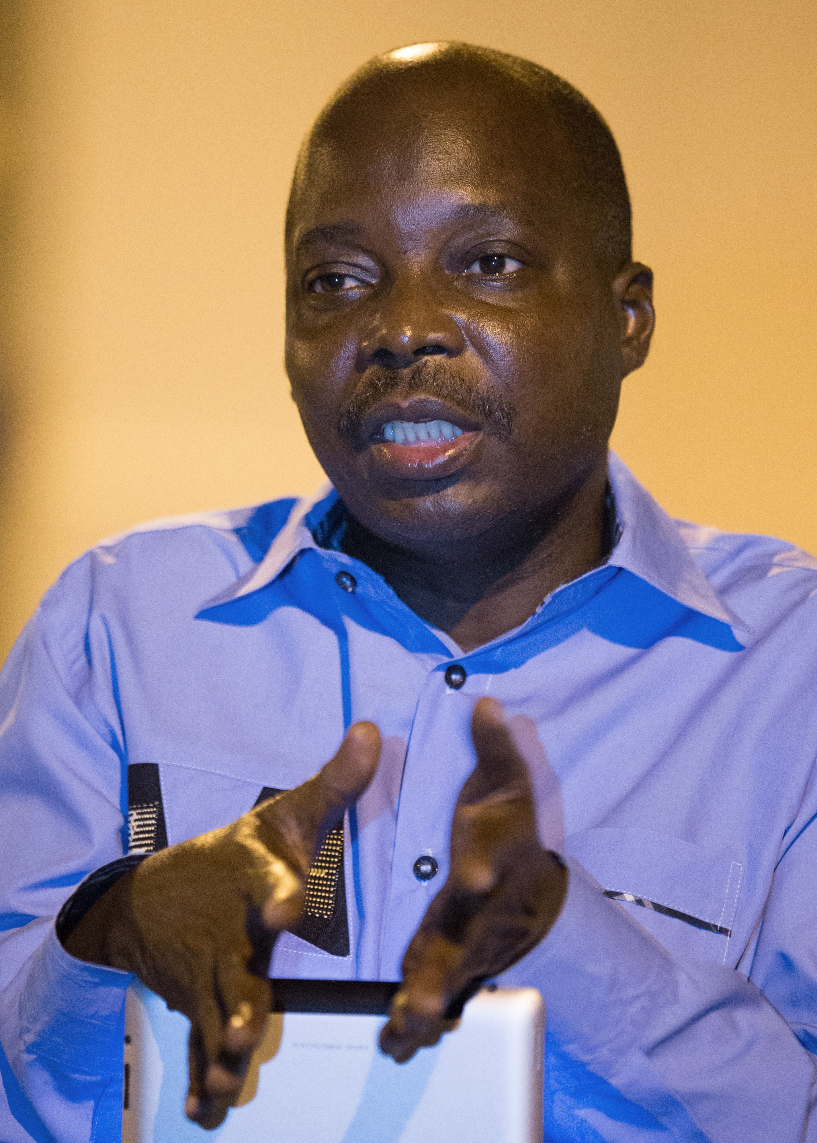Dr. Simplice Dagan, director of National Institute of Public Hygiene.