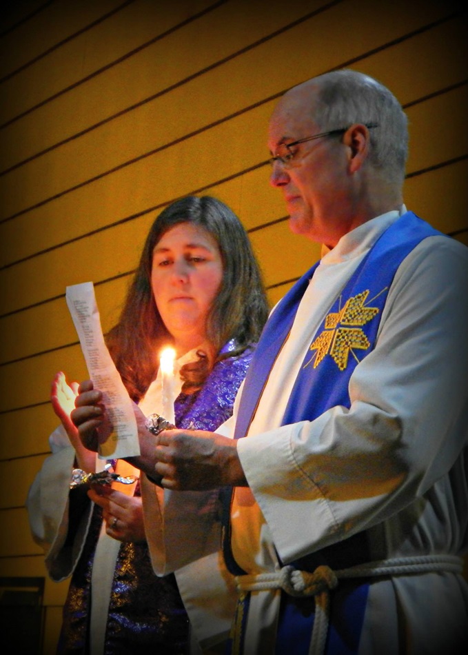 The Rev. Courtney McHill, a United Methodist elder, and The Rev. Mark Pederson are co-pastors at McMinnville Cooperative Ministries in McMinnville, Oregon. The joint United Methodist-Lutheran church has been letting homeless people camp there, something the city says must stop. 