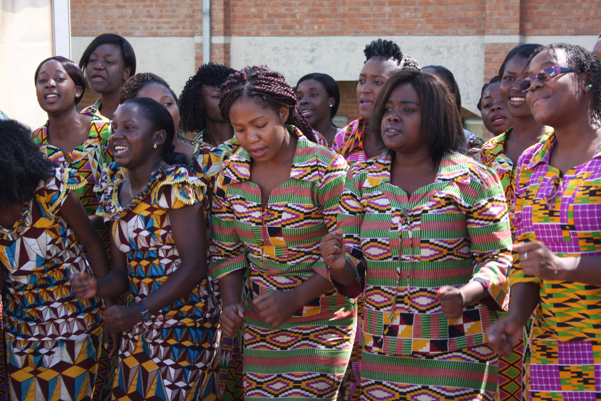 The Africa University Choir performs at the inauguration of Munashe Furusa as vice chancellor. Photo by Vicki Brown, UMNS 