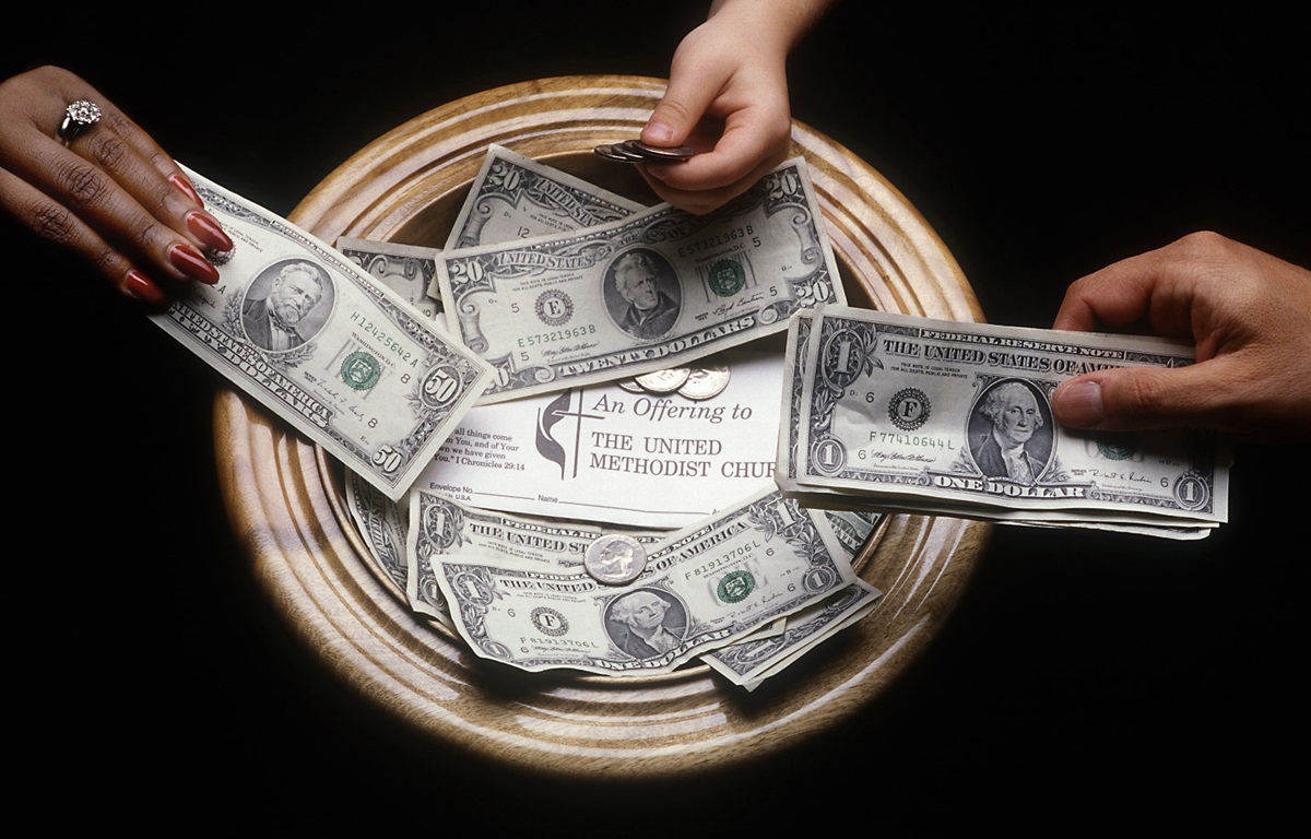 In 2014, giving to United Methodist ministries was up almost across the board. Photo illustration by Mike DuBose, UMNS