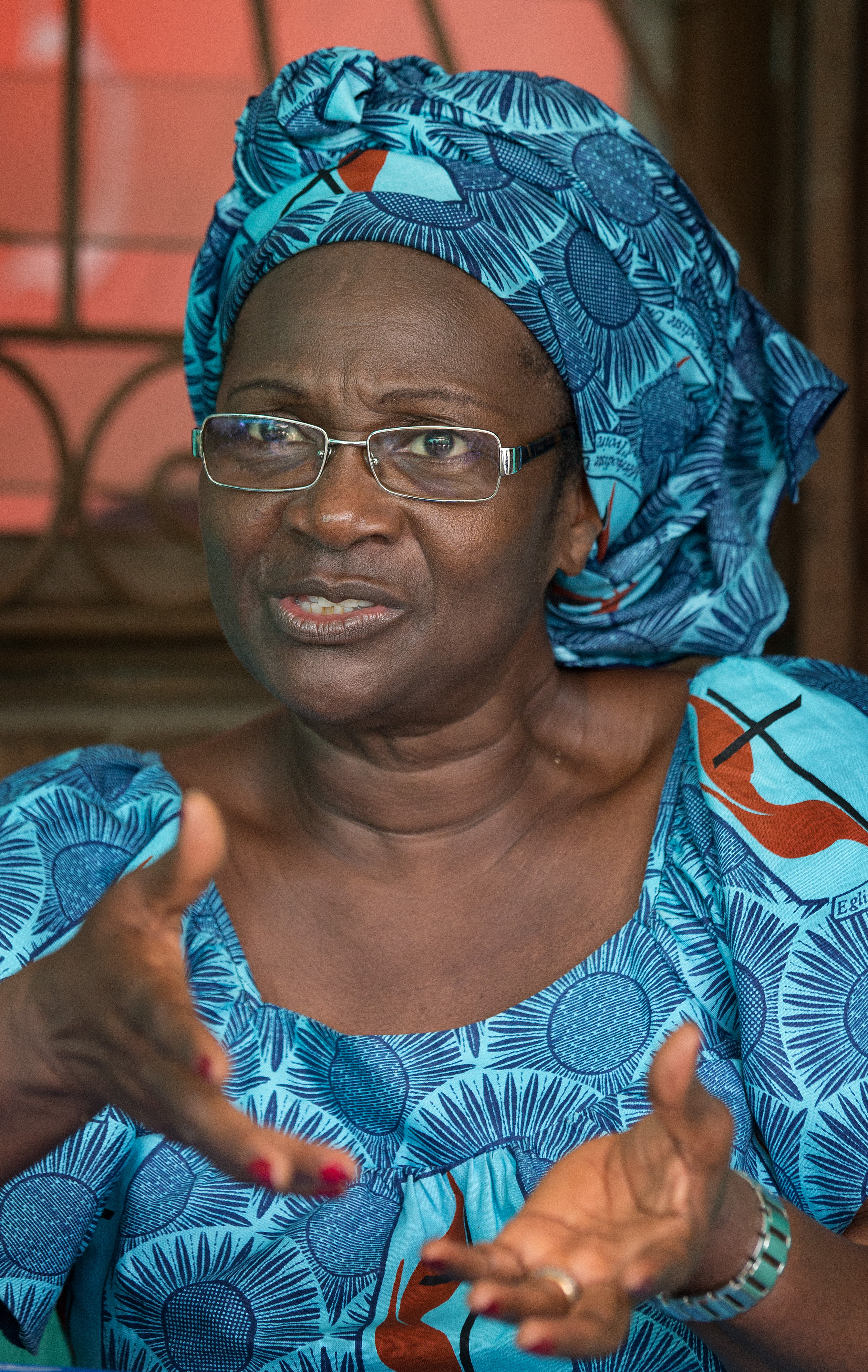 Dorcas Adou is president of the United Methodist Women in the Abidjan District of Côte d'Ivoire. 