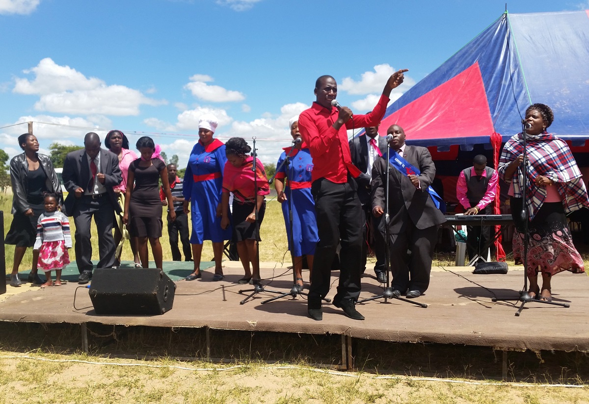 The Hunyani Praise Team at St. Barnabas United Methodist Church has become synonymous with captivating tunes and the use of contemporary instruments such as guitars and piano. Photo by Eveline Chikwanah, UMNS