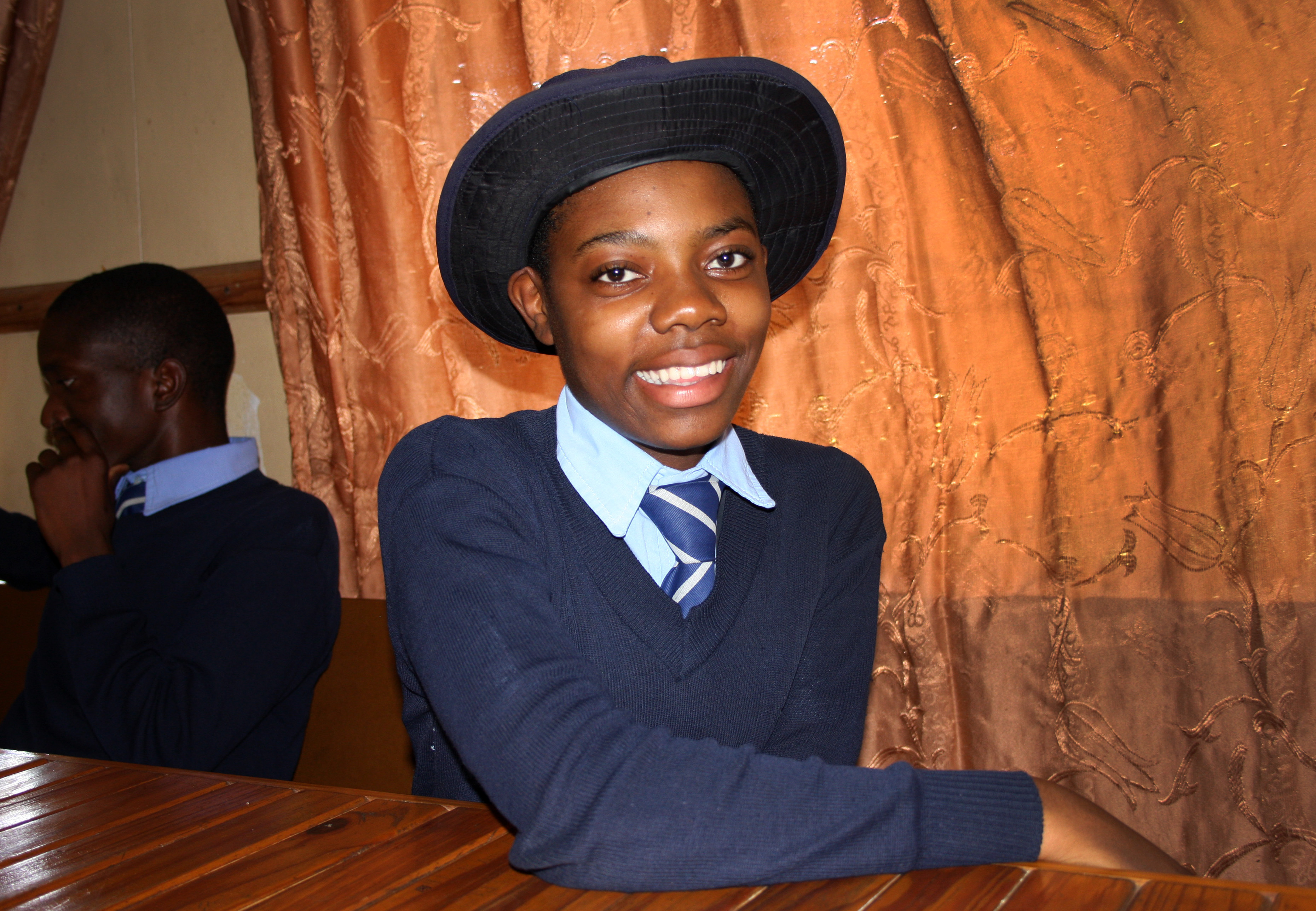 Tsungira Makoni, 16, wants to stay at Home of Hope orphanage until she finishes school. 