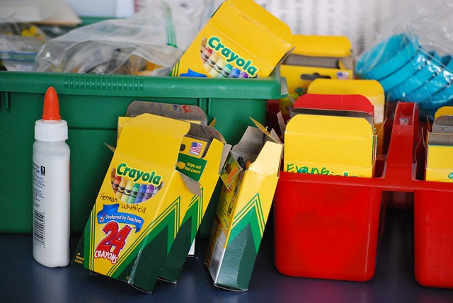 school supplies for a new school year