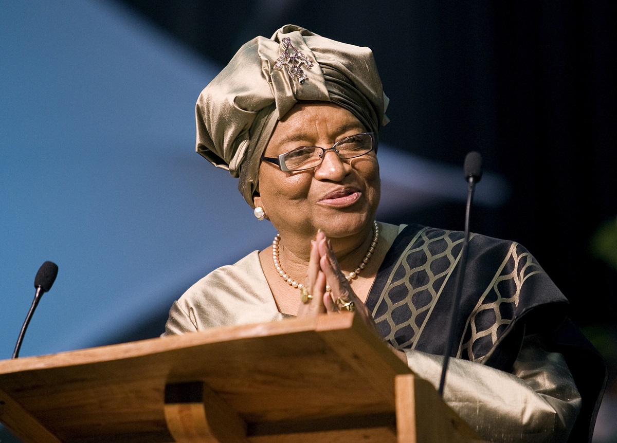 Liberian President Ellen Johnson Sirleaf, a United Methodist, says efforts to declare Liberia a Christian state would create “division among the citizens based on religious belief.” Sirleaf is shown addressing the 2008 United Methodist General Conference in Fort Worth, Texas. 2008 file photo by Mike DuBose