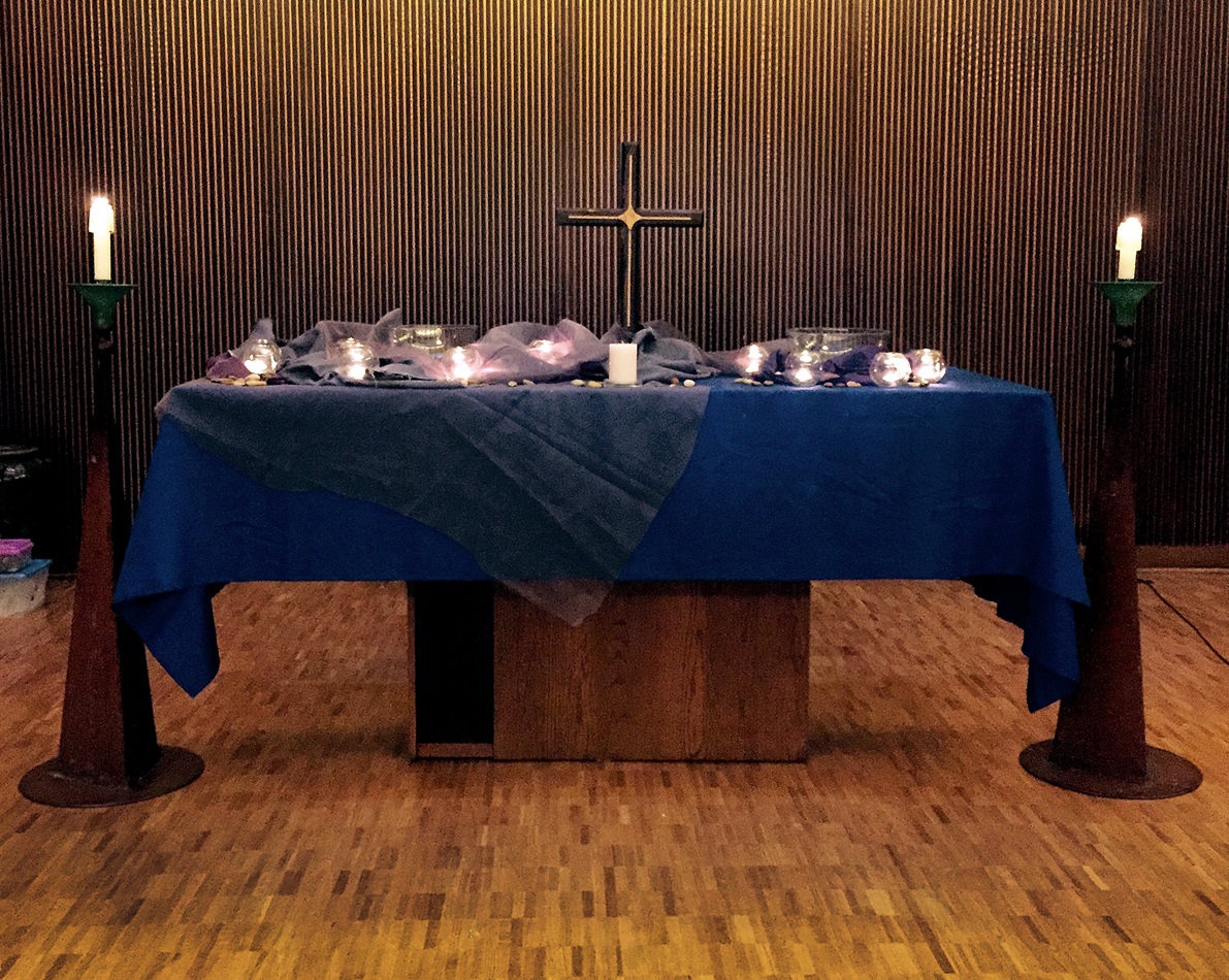 Canon Chapel at Emory University’s Candler School of Theology set for a service of prayer and reflection focused on Kelly Gissendaner and other inmates sentenced to the death penalty.