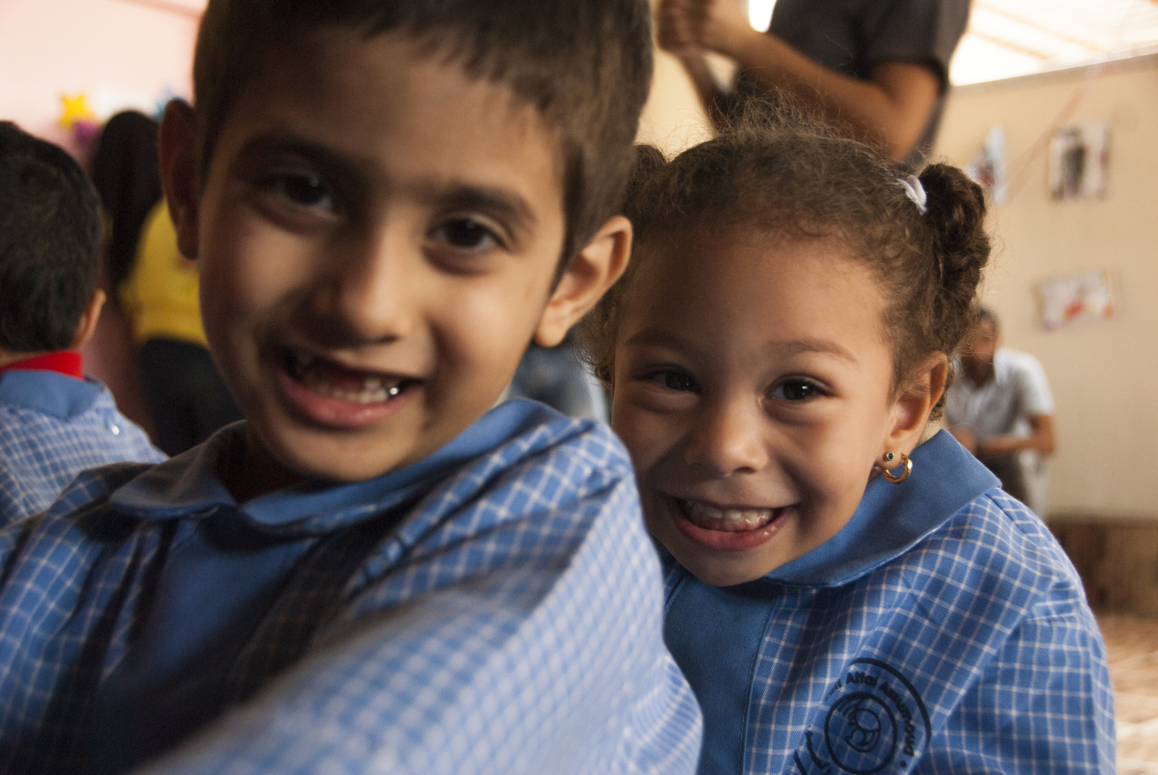 Children living in the refugee camp of Bourj el-barajneh in Beirut, Lebanon. The United Methodist Committee on Relief has provided funding for a kindergarten there. Photo courtesy of Dan Bracken
