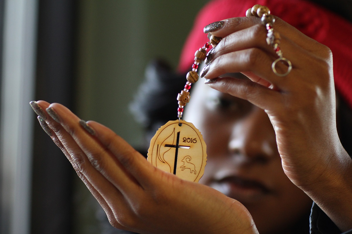 Protestant prayer beads for the 2016 United Methodist General Conference. Photo illustration by Kathleen Barry, United Methodist Communications.