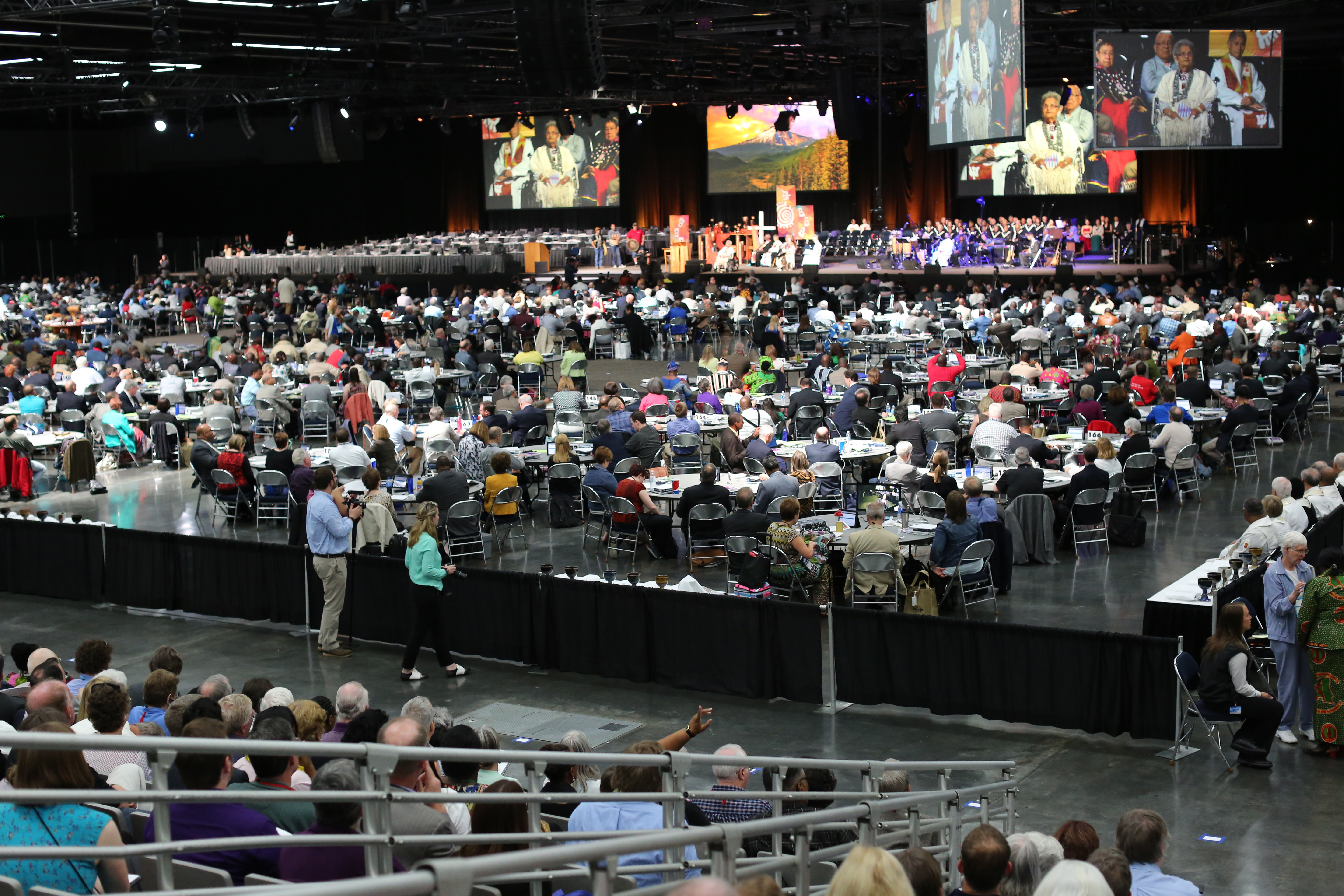 General Conference 2016 made a decision to put the issues of human sexuality on hold. Since then, three openly gay pastors are candidates for episcopal elections when the five U.S. jurisdictions of The United Methodist Church meet July 13-16. File photo by Kathleen Barry, UMNS