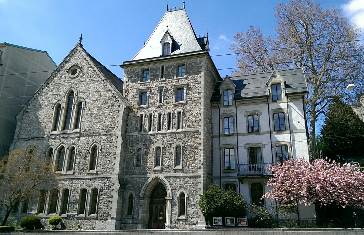Eglise Evangélique Méthodiste completed in 1867, is the first Methodist structure in Switzerland. It is dedicated to John Fletcher, a Swiss-born Church of England priest and collaborator of the Wesleys.  
